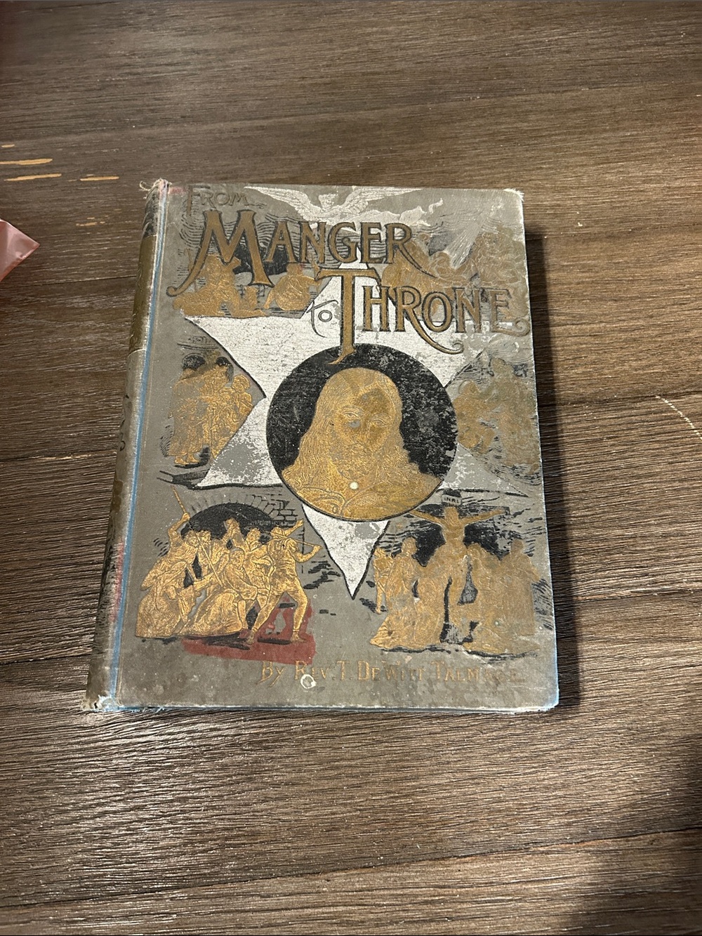 Rare antiquarian book Manger to Throne A New Life of Jesus the Christ 1890